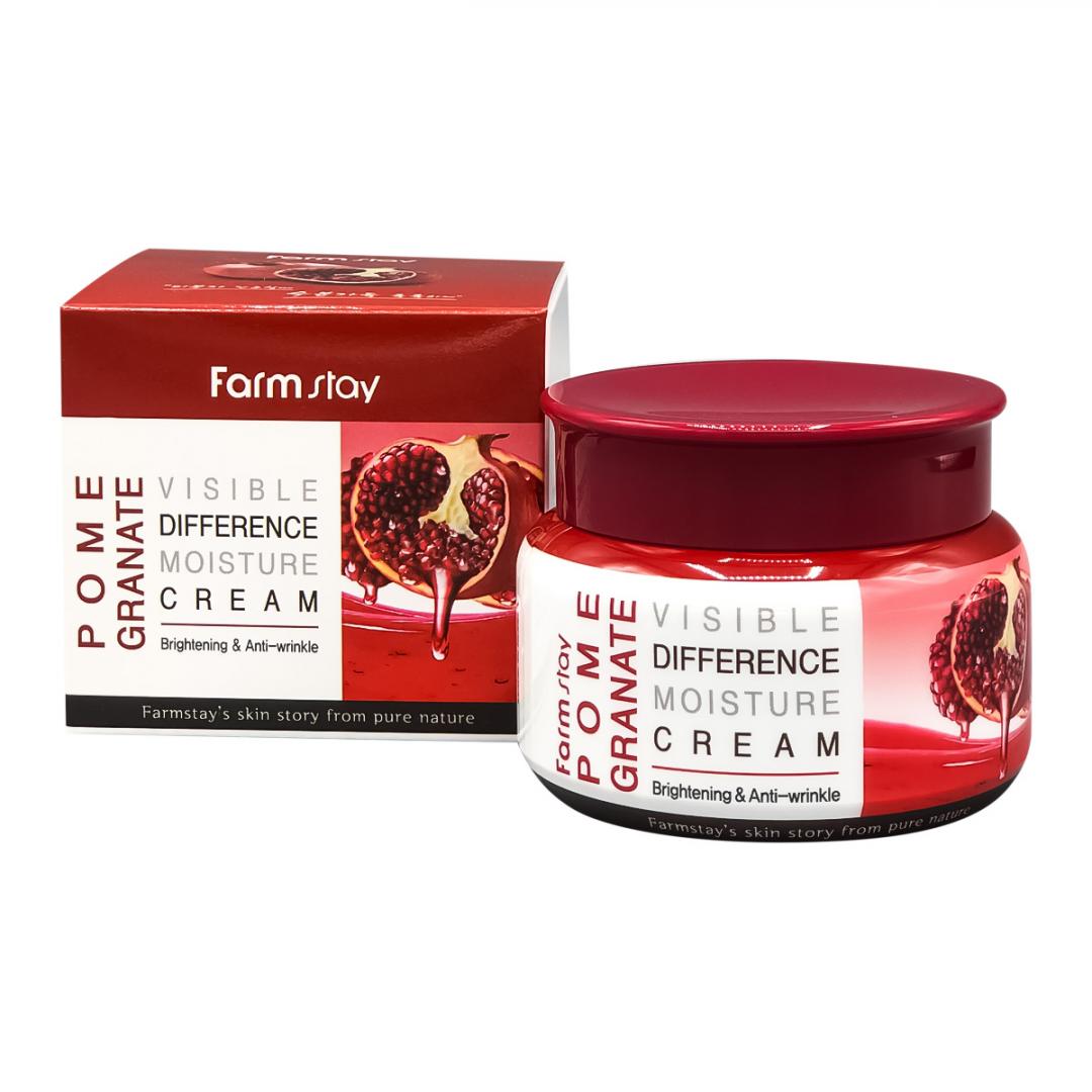 

Увлажняющий крем для лица с экстрактом граната (Pomegranatе visible difference moisture cream) Farm Stay | Фарм Стэй 100г