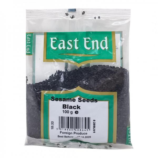 Кунжут семена черные (sesame black seeds) East End | Ист Энд 100г
