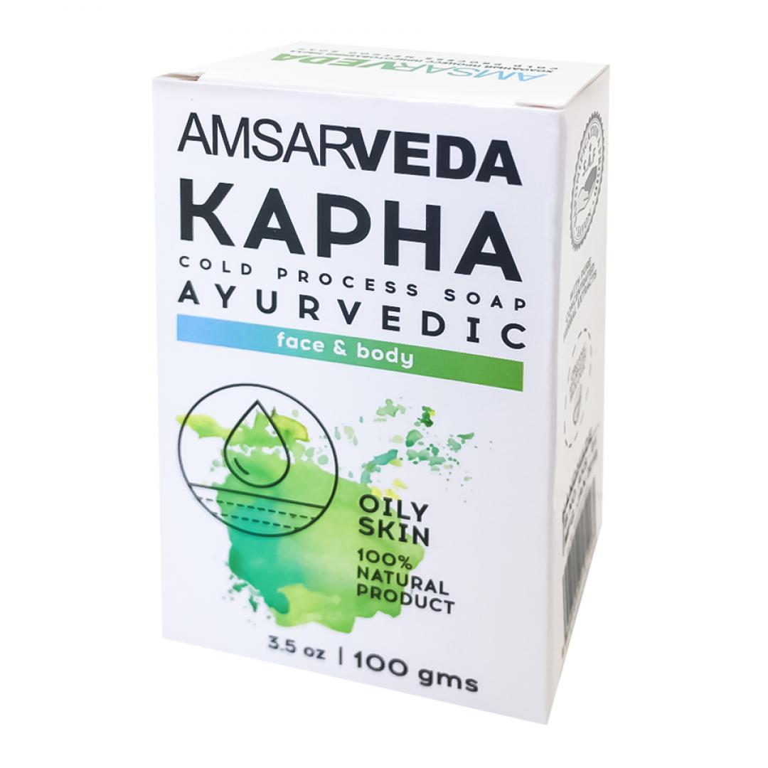 

Аюрведическое мыло для лица и тела Капха (ayurvedic soap) Amsarveda | Амсарведа 100г