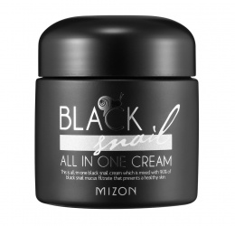 Крем для лица с муцином черной улитки (Black snail all in one cream) Mizon | Мизон 75мл