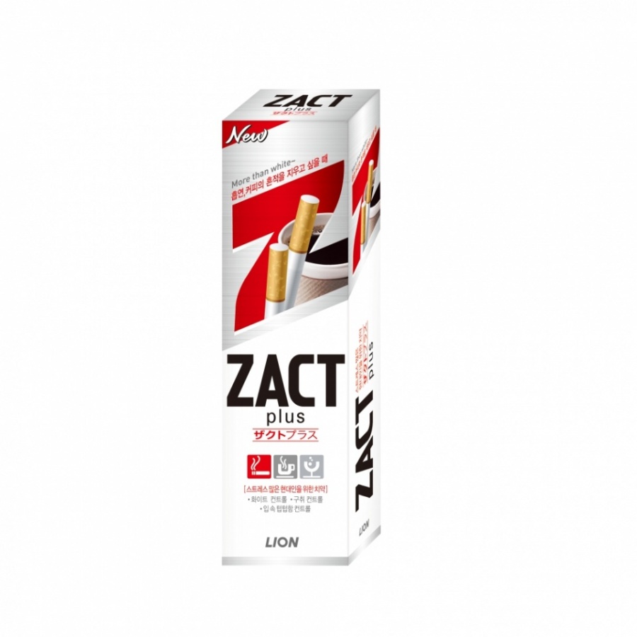Отбеливающая зубная паста Zact LION | ЛИОН 150г