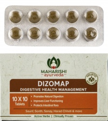 Дизомап (Dizomap) для восстановления микрофлоры кишечника Maharishi Ayurveda | Махараджи Аюрведа 100 таб