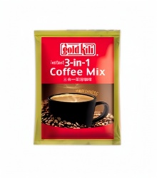 Кофе 3 в 1 микс быстрорастворимый Gold Kili GoldKili instant 3-in-1 Coffee Mix Low Fat 18g