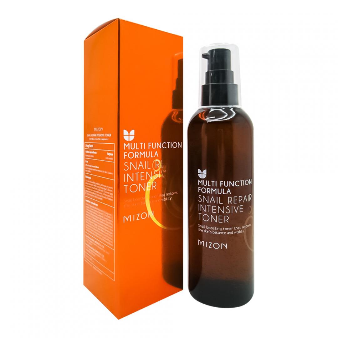 Intensive toner. Mizon Snail Repair Intensive Toner восстанавливающий тонер с муцином улитки 100мл. Mizon Snail Repair Intensive Essence антивозрастная эссенция с муцином улитки 100мл. Mizon тонер улиточный для лица. Mizon Snail Repair Intensive свотчи.