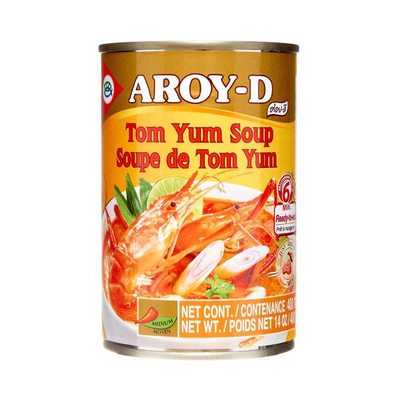 Консервированный суп Том Ям (Tom Yum soup) Aroy-D | Арой-Ди 400мл