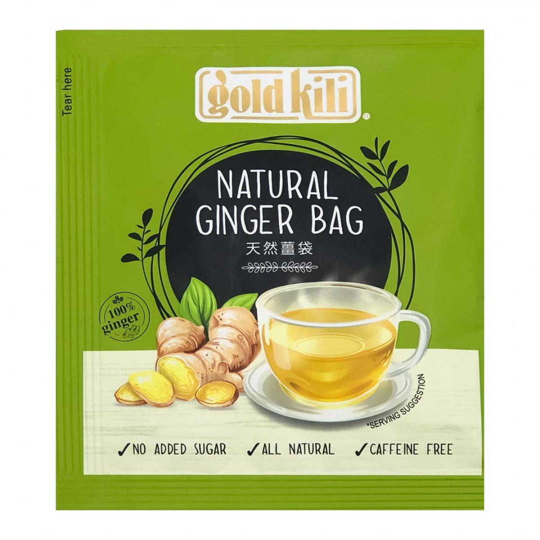Имбирь натуральный пакетированный Gold Kili | Голд Кили 3г