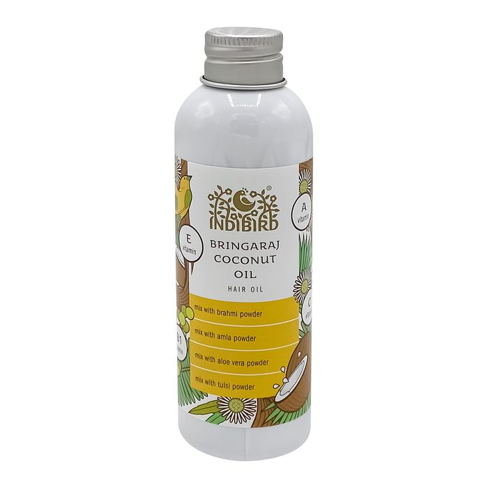 Масло для волос Брингарадж на кокосе (hair oil) Indibird | Индибёрд 150мл