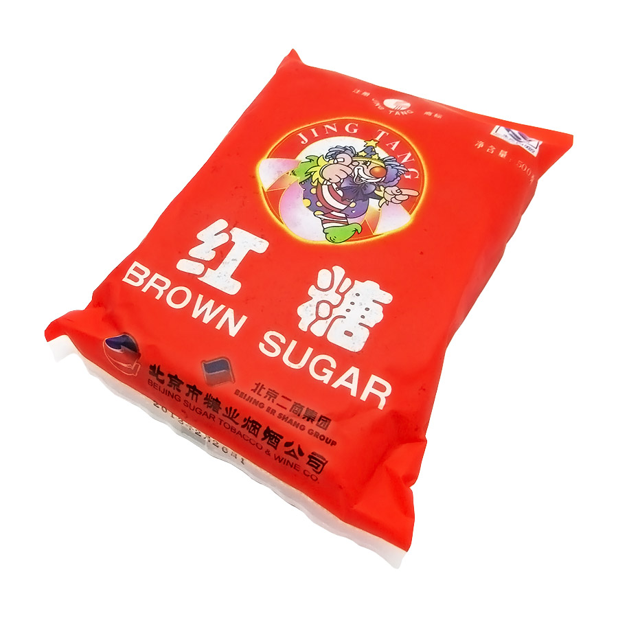 Тростниковый сахар коричневый (cane sugar) Jing Tang | Жинг Танг 500г