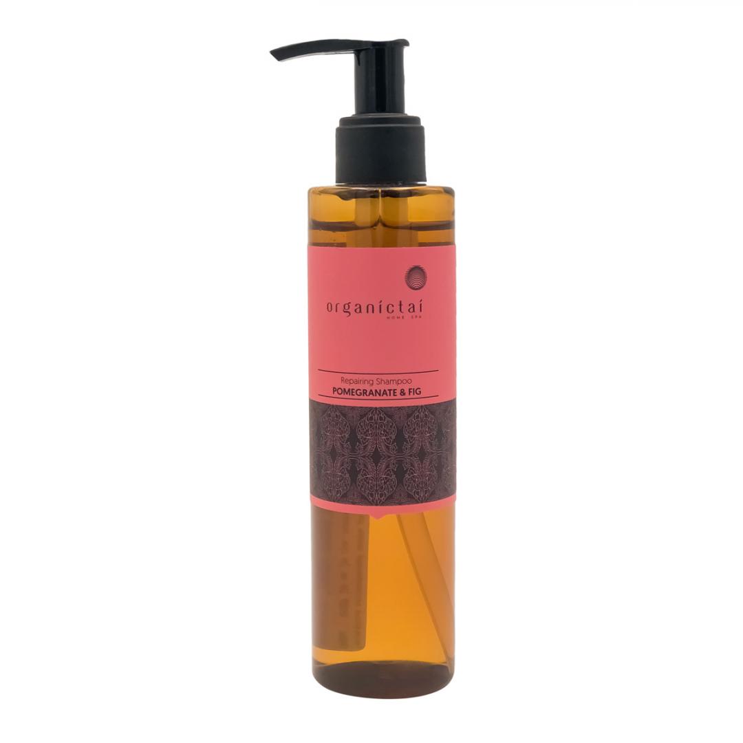 Бессульфатный восстанавливающий шампунь Гранат и Инжир (shampoo) Organic Tai | Органик Тай 200мл