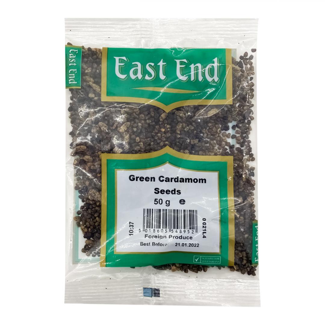 Кардамон зеленый семена (green cardamom)  East End | Ист Энд 50г