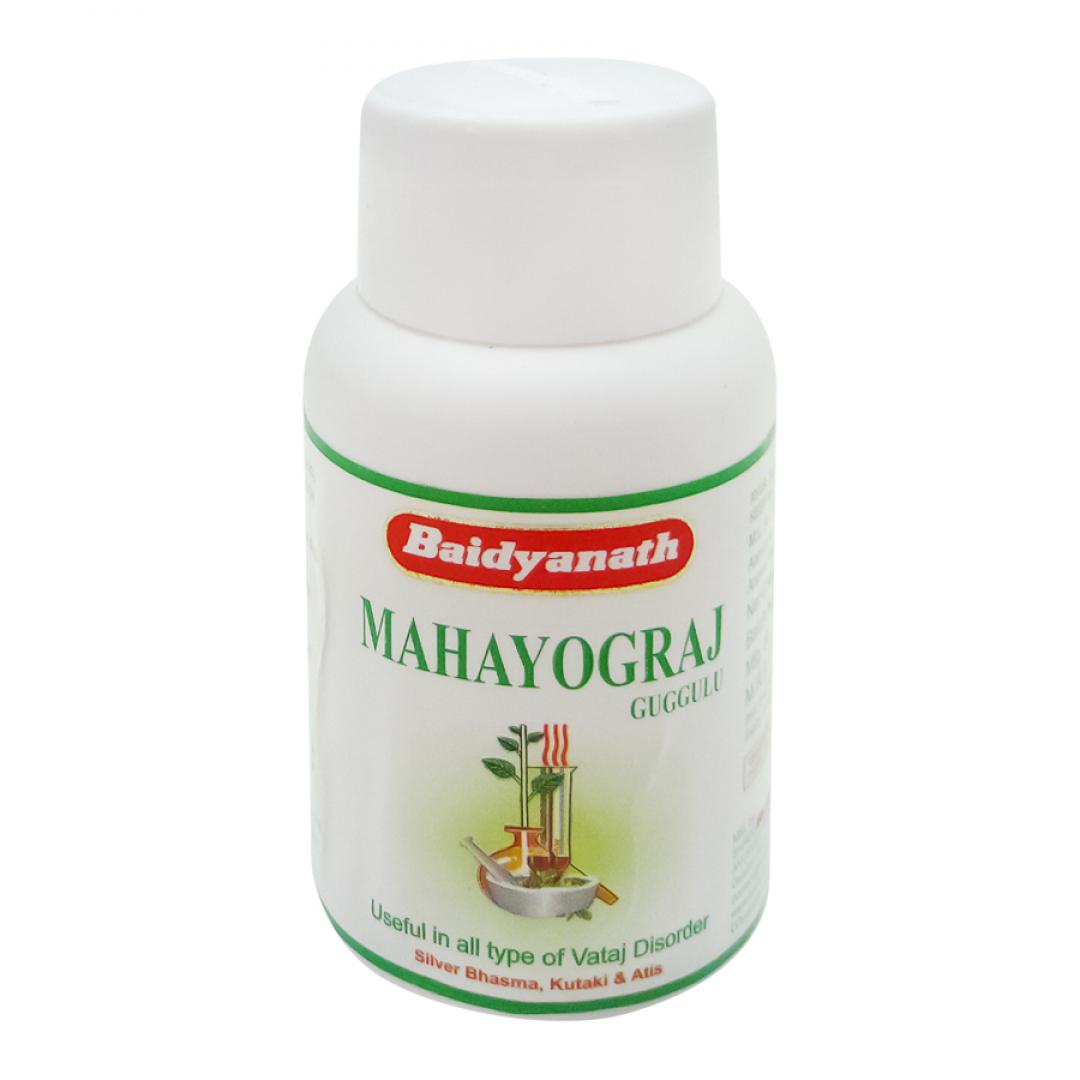 Махайогарадж Гуггулу (Mahayogaraj Guggulu) против мышечных и суставных болей Baidyanath | Бэйдинат 40таб