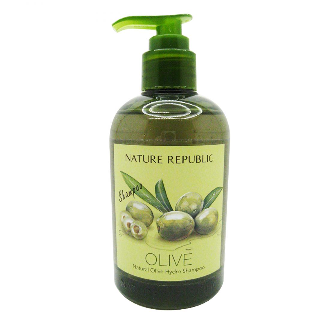 Увлажняющий шампунь для волос с маслом оливы (shampoo) Nature Republic | Нэйча Репаблик 310мл