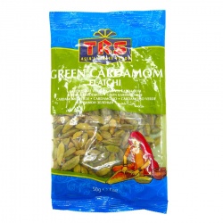 Кардамон зеленый семена (green cardamoms seeds) TRS | ТиАрЭс 50г