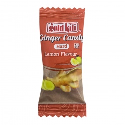 Карамельная конфета с имбирем и лимоном Gold Kili | Голд Килли 1шт