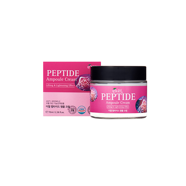 

Ампульный крем для лица с пептидами Peptide Ampule Cream Ekel 70мл