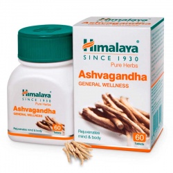 Ашвагандха (Ashwagandha) против стресса и тревоги Himalaya | Хималая 60 таб
