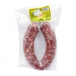 Вегетарианская колбаса полукопченая Краковская (vegetarian sausage) VEGO | ВЕГО 450г