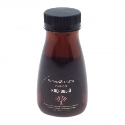 Кленовый сироп (maple syrup) без сахара Royal Forest | Роял Форест 250г