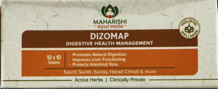 Дизомап (Dizomap) для нормализации пищеварения Maharishi Ayurveda | Махараджи Аюрведа 100 таб-2