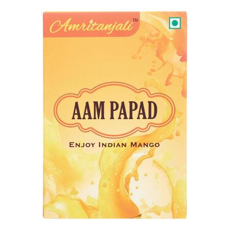 Манго вяленое пластинки из мякоти (Aam Papad) Золото Индии 200г-1