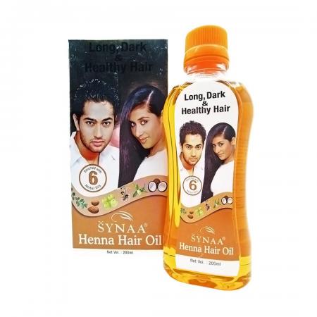 Масло для волос с хной (henna hair oil) Synaa | Синая 200мл-1