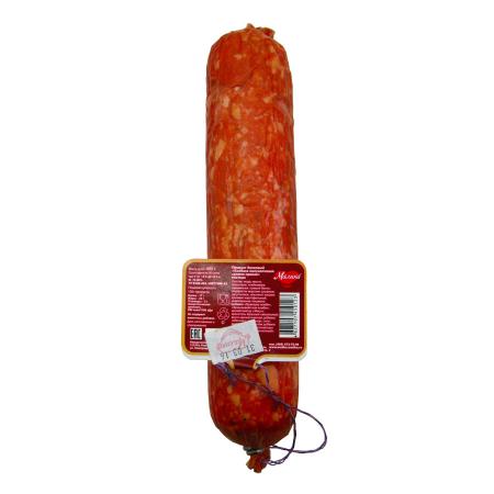 Вегетарианская колбаса полукопченая Салями (vegetarian sausage) VEGO | ВЕГО 400г-1