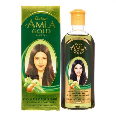 Hair oil Dabur Amla Gold Масло для волос Dabur Амла Голд 200мл-1