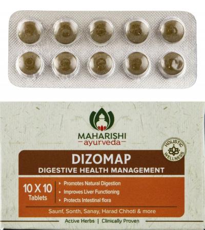 Дизомап (Dizomap) для нормализации пищеварения Maharishi Ayurveda | Махараджи Аюрведа 100 таб-1