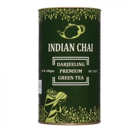 Чай зеленый Дарджилинг Премиум (green tea darjeeling premium) Bharat Bazaar | Бхарат Базар 100г-1