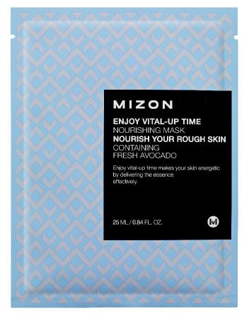 Тканевая маска для лица питательная (Enjoy vital up time nourishing mask) Mizon | Мизон 25мл-1