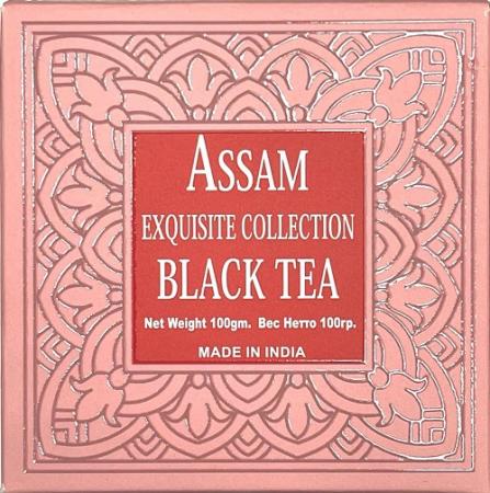 Чай Ассам Изысканная Коллекция черный лист Assam Exquisite Collection Black Tea Black Bazaar | Бхарат Базар 100г-1