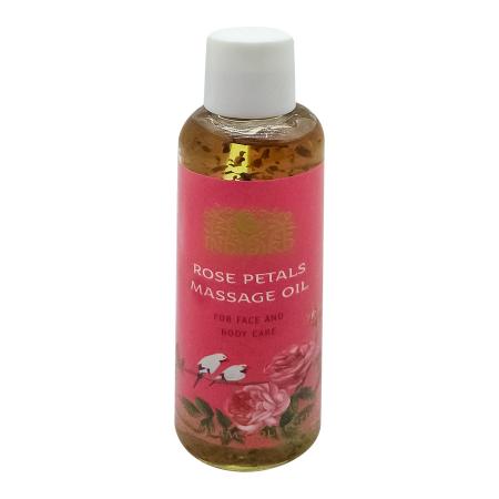 Массажное масло с лепестками розы (massage oil) Bliss Style | Блисс Стайл 100мл-1