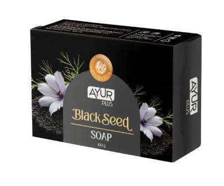 Мыло черный тмин Аюр Плюс | AYUR PLUS Black seed soap 100g