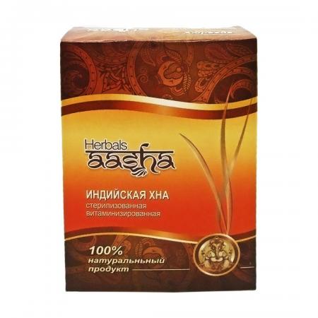 Натуральная хна для волос (henna) Aasha | Ааша 80г-1
