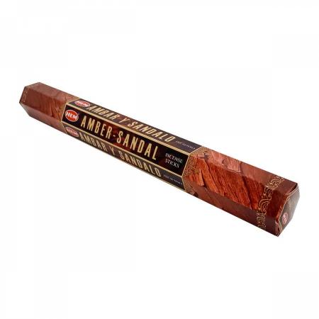 Благовоние Амбер сандал (Amber sandal incense sticks) HEM | ХЭМ 20шт-1