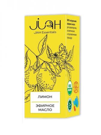 Эфирное масло лимон ДЖАХ Ессентиалc | JIAH Essentials lemon oil 10ml