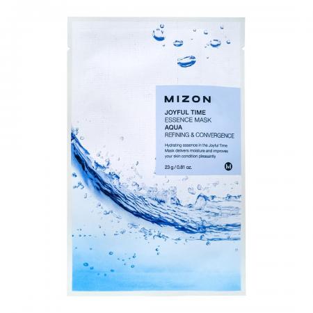 Тканевая маска для лица с морской водой (Joyful time essence mask aqua) Mizon | Мизон 23г-1