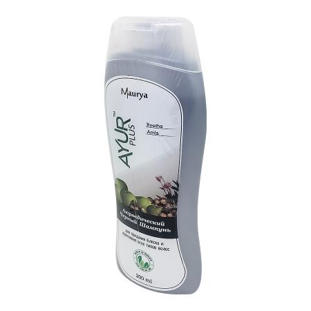 Шампунь для волос с амлой и рихтой Блеск и укрепление (shampoo) Ayur Plus | Аюр Плюс 200мл-1