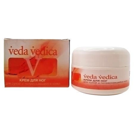 Крем для ног для сухой и потрескавшейся кожи (foot cream) Vedica | Ведика 50г-1
