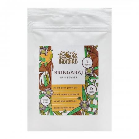 Брингарадж (Bringaraj powder) порошок для волос Indibird | Индибёрд 50г-1