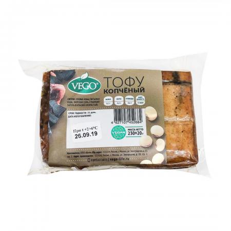 Копченый тофу (smoked tofu) VEGO | ВЕГО 230г-1