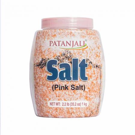 Гималайская розовая соль (Pink Salt Sendha Namak) Patanjali | Патанджали 1кг-1