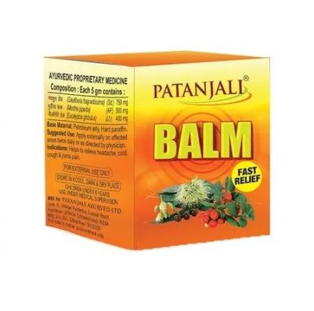 Успокаивающий бальзам для тела Патанджали | PATANJALI Balm Fast Relief 25g