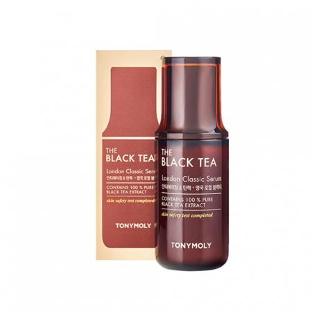 Антивозрастная сыворотка для лица с экстрактом английского черного чая THE BLACK TEA London Classic Serum Tony Moly 50мл-1
