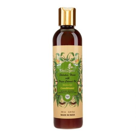 Кондиционер для волос уплотняющий с хной, шикакай и кокосовым маслом (hair conditioner) Khadi Organic | Кади Органик 250мл-1
