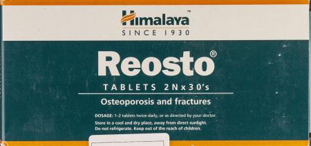 Реосто (Reosto) для укрепления костной ткани Himalaya | Хималая 60таб