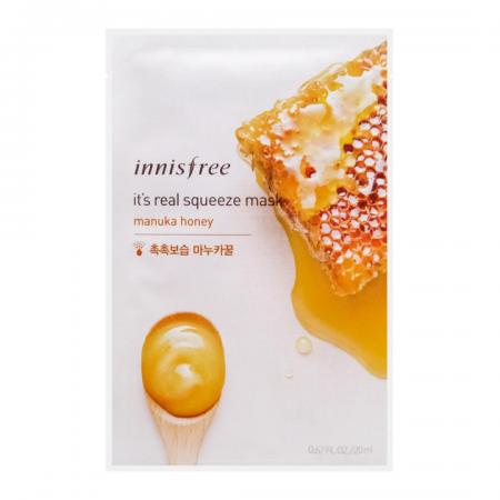 Тканевая маска для лица с экстрактом мёда (mask sheet) Innisfree | Иннисфри 20мл-1