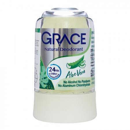 Дезодорант кристаллический Алое Вера (deodorant Aloe Vera) Grace | Грейс 70г-1