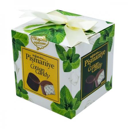 Конфеты из пишмание со вкусом мяты в шоколадной глазури в подарочной упаковке Hajabdollah | Хаджабдола 300г-1