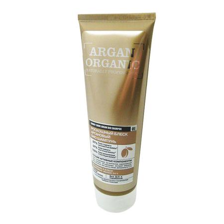 Шампунь для волос Роскошный блеск аргановый (shampoo) Organic Shop | Органик Шоп 250мл-1